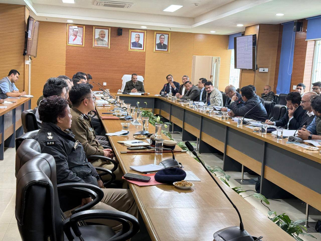 High-Level Review Meeting Assesses Progress of Sevoke-Rangpo Railway Project