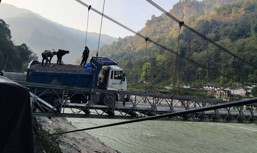 Dzongu Phidang Bailey Bridge Damaged; Delayed GREF Repairs Disrupt Connectivity