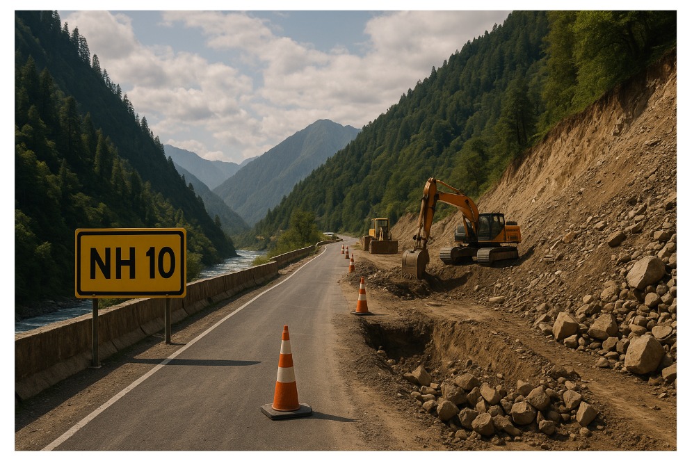 Sikkim: NH-10 to Remain Closed on May 15, 17, and 19; Restricted Movement on Select Dates