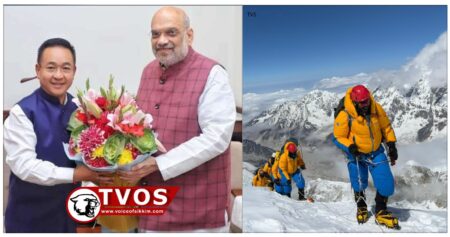 Sikkim CM Urges Amit Shah to Intervene Over Khangchendzonga Summit Controversy Sikkim CM Urges Amit Shah to Intervene Over Khangchendzonga Summit Controversy