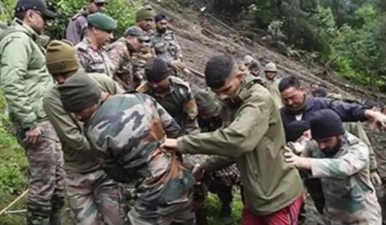 Search Operation Continues in Chaten Army Camp Landslide as Two More Bodies Recovered