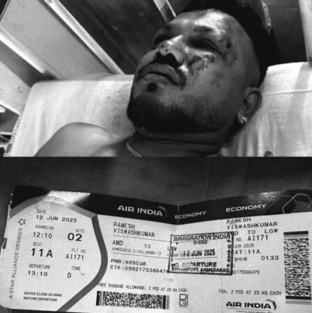 Miraculous Escape: Sole Survivor of Air India Crash Shares Harrowing Tale from Seat 11A Miraculous Escape: Sole Survivor of Air India Crash Shares Harrowing Tale from Seat 11A
