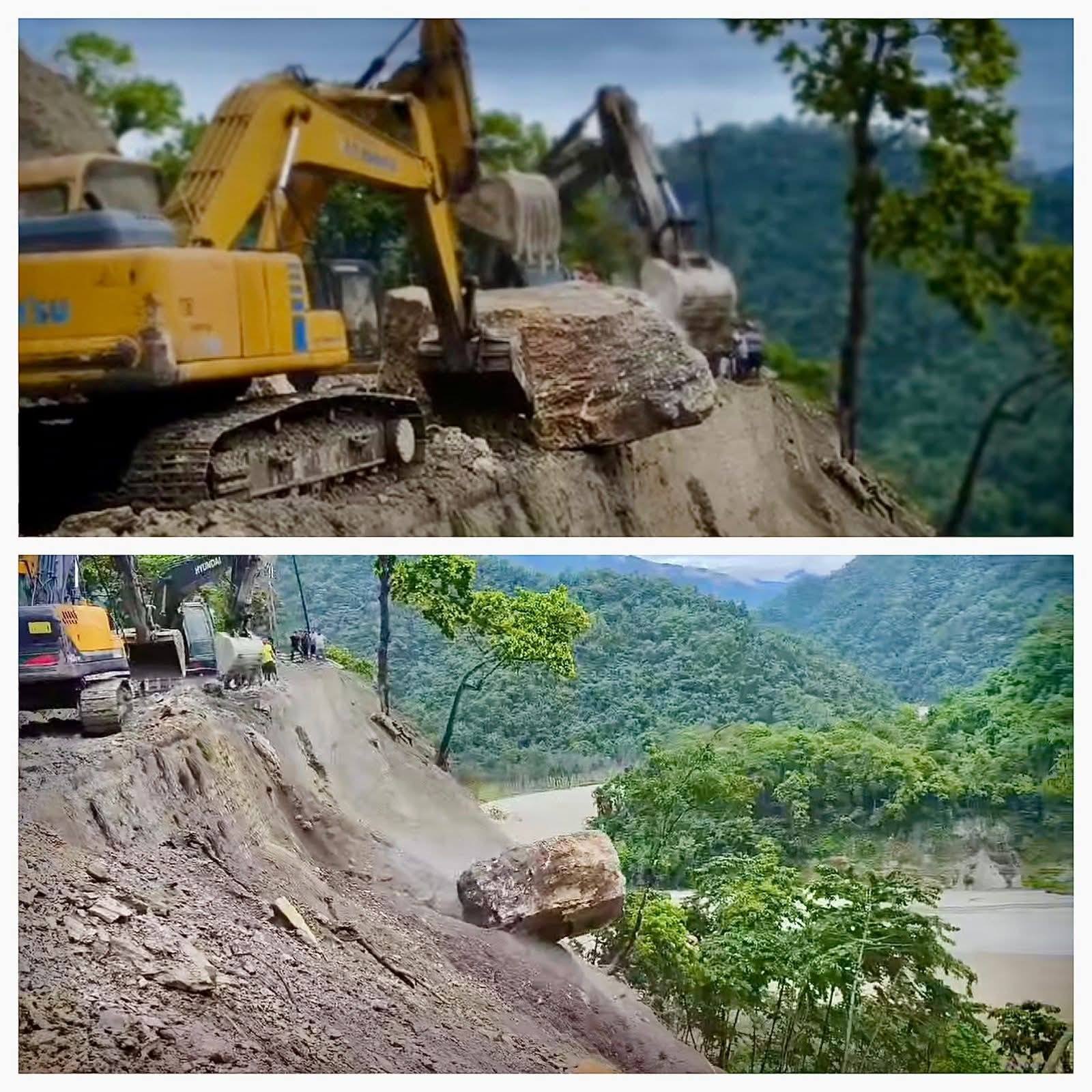 NH10 Stretch Reopens After Landslide, Restoring Vital Link to Sikkim