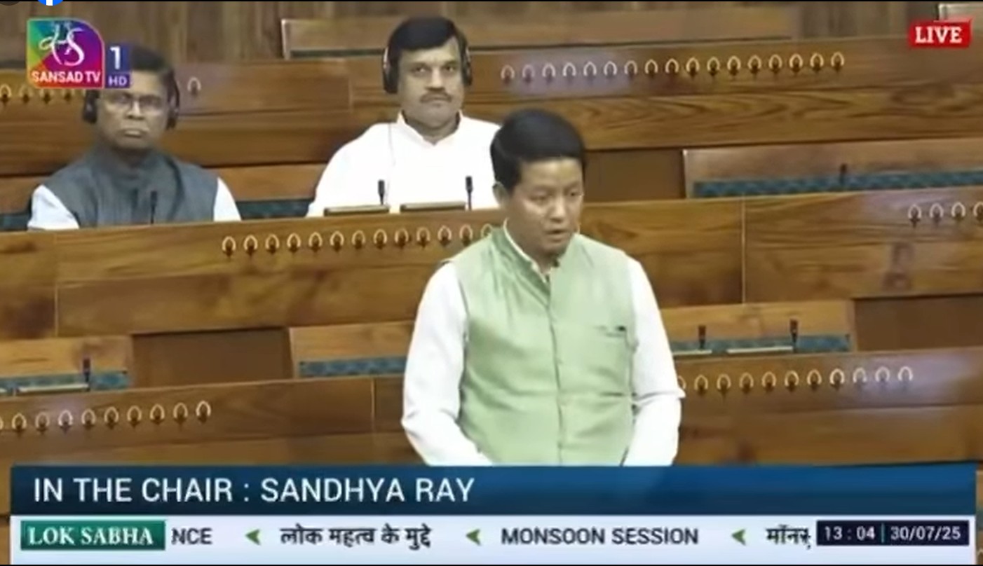 MP Indra Hang Subba Urges Lok Sabha Speaker for Limbu and Tamang Seat Reservation