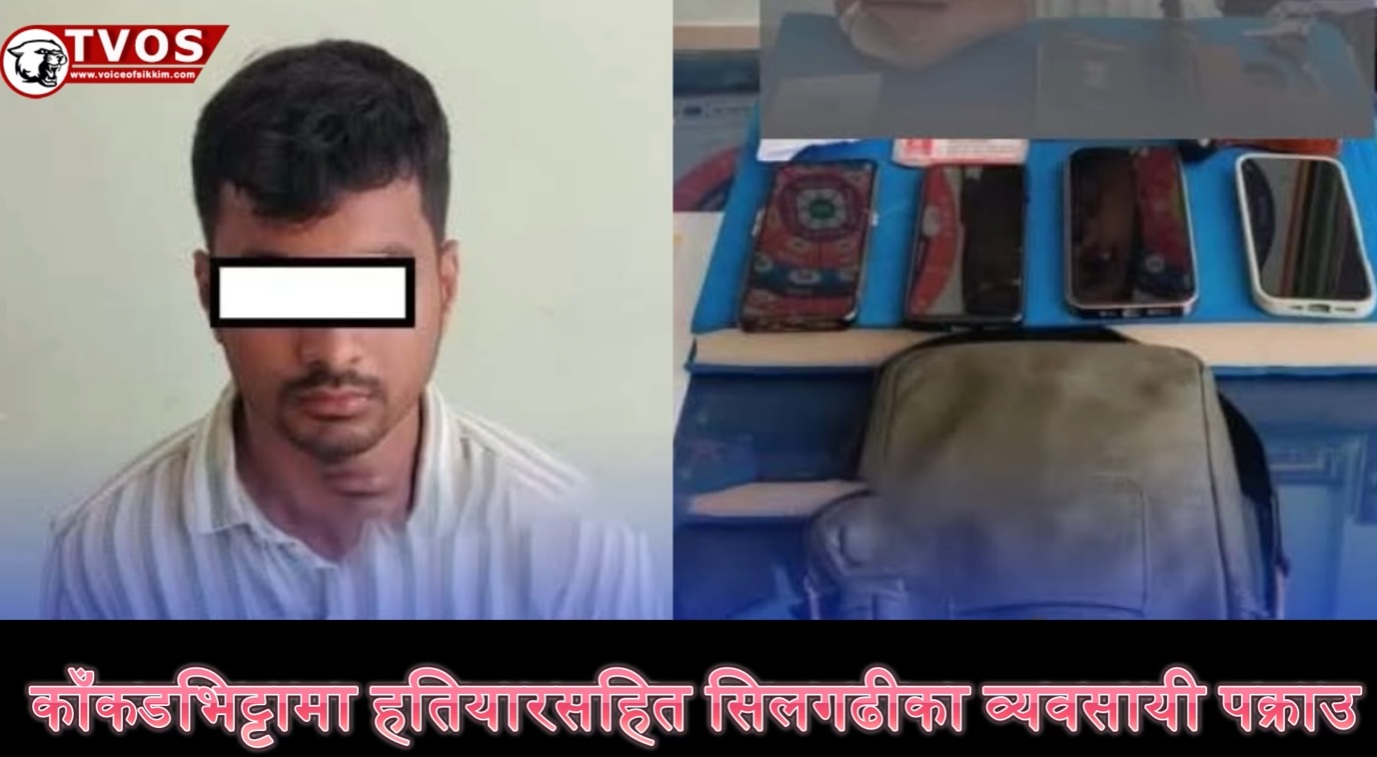 Siliguri Businessman Apprehended with Illegal Arms at Nepal Border
