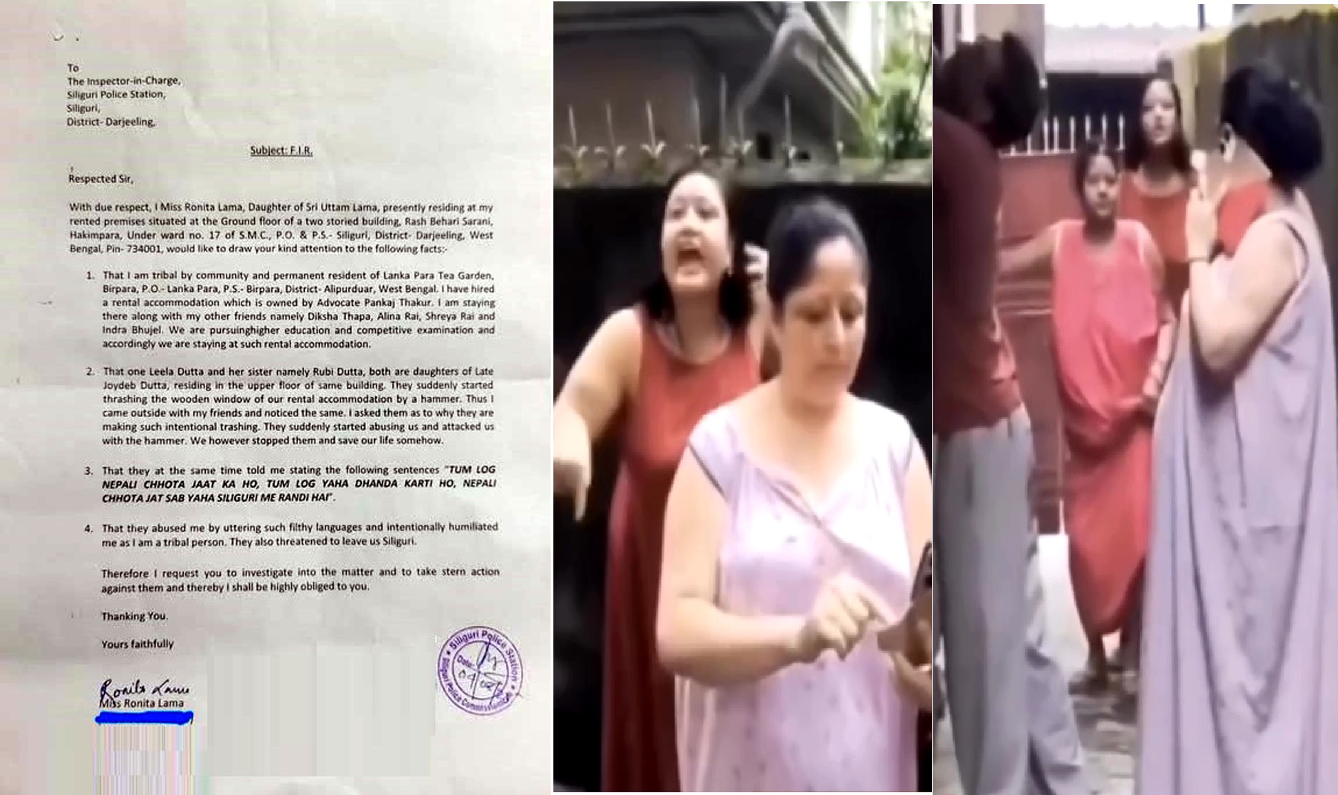 Video of Alleged Racial Abuse in Siliguri Goes Viral, Sparking Outrage