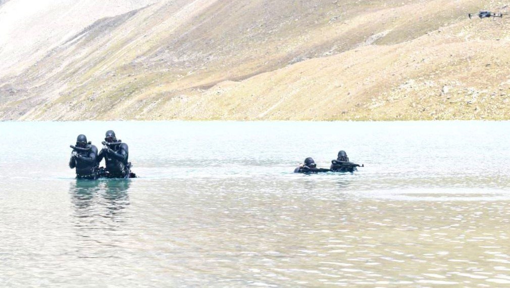 Indian Special Forces Master High-Altitude Combat Diving in Joint Training