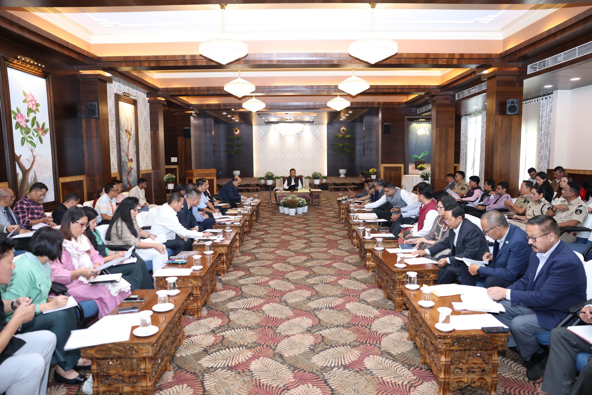 Sikkim CM Reviews Preparations for Amit Shah's Visit