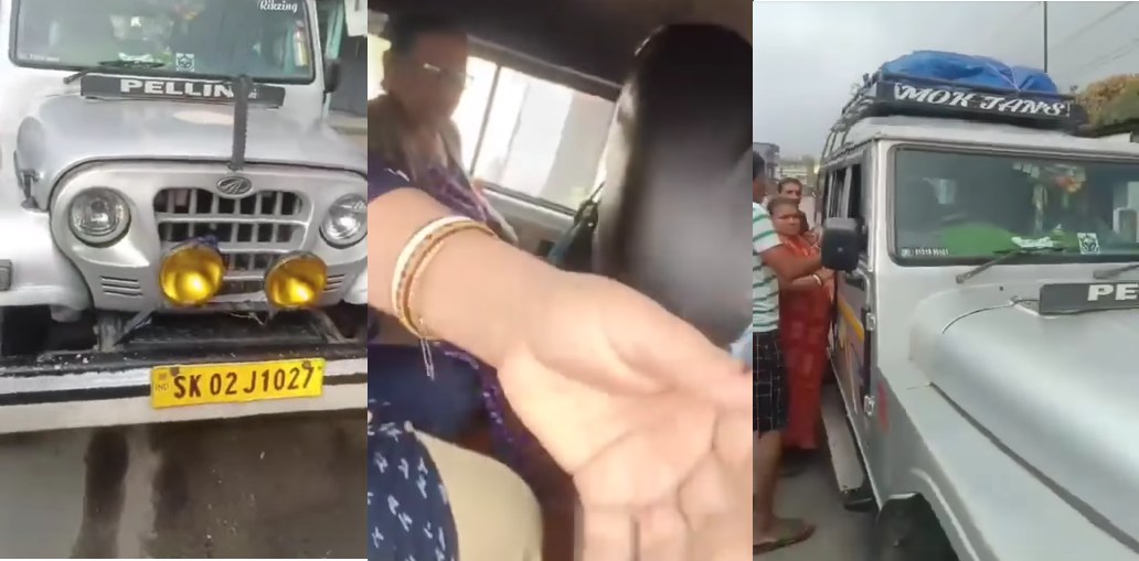 Tourists Assaulted, Vehicle Vandalized by Hooligans Near NJP 
