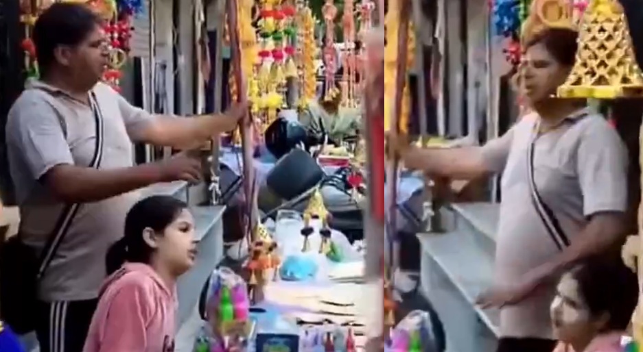 Daughter helps her speech-impaired father run their small shop