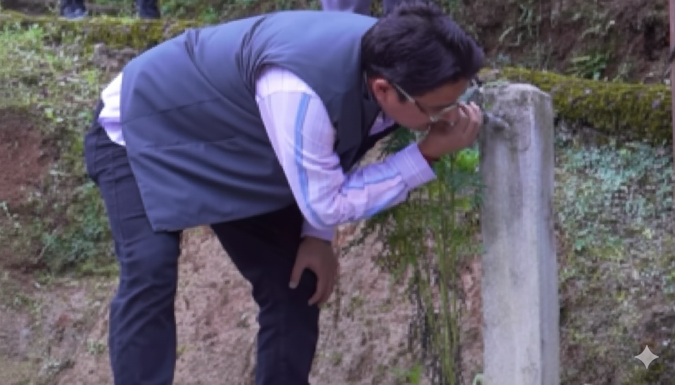 Hello Didi, Can You Hear Me? — Darjeeling MP Raju Bista’s Hydrant Call Goes Viral