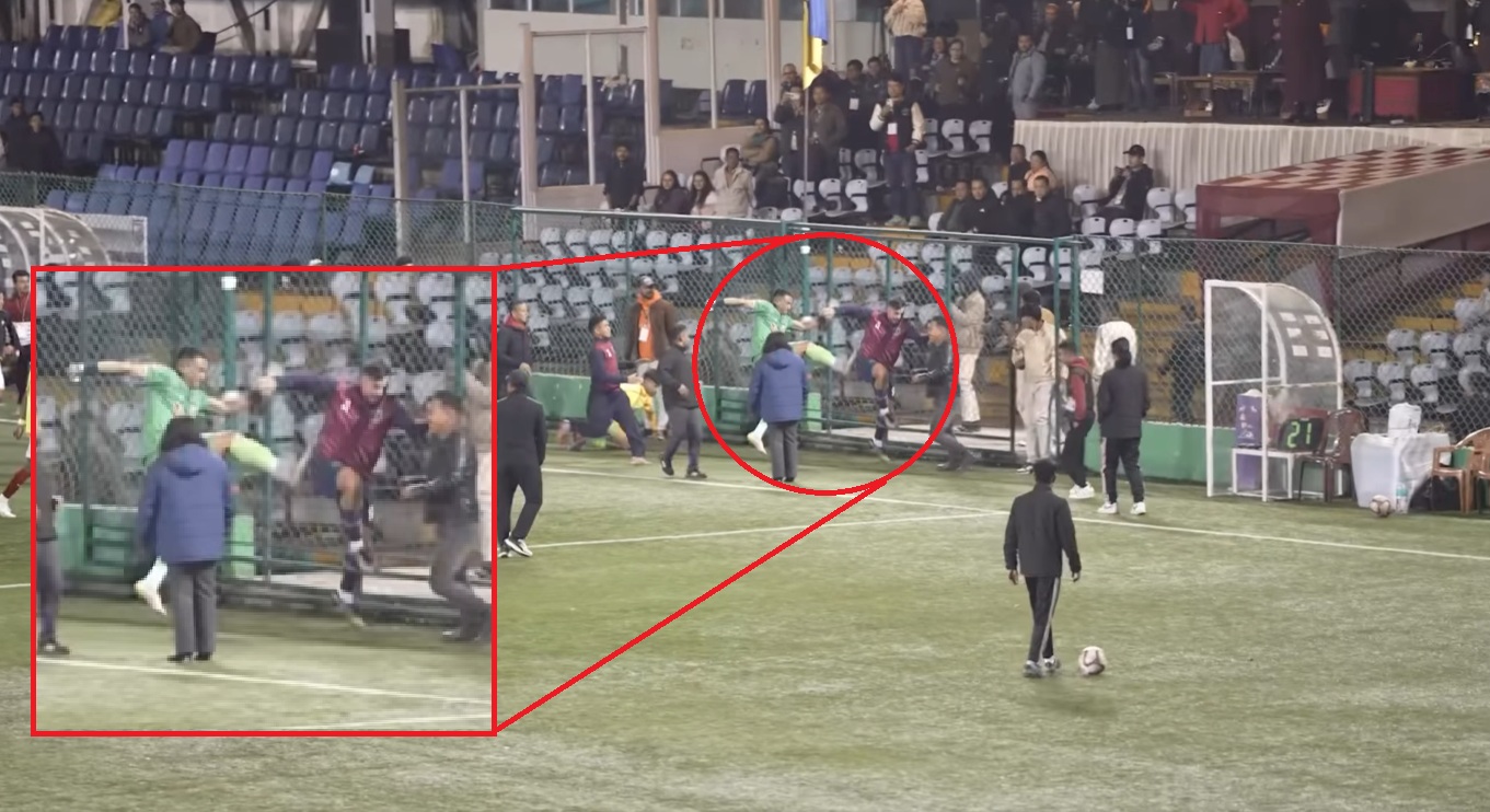 Semi-Final Shock: Post-Match Fight Breaks Out at Paljor Stadium