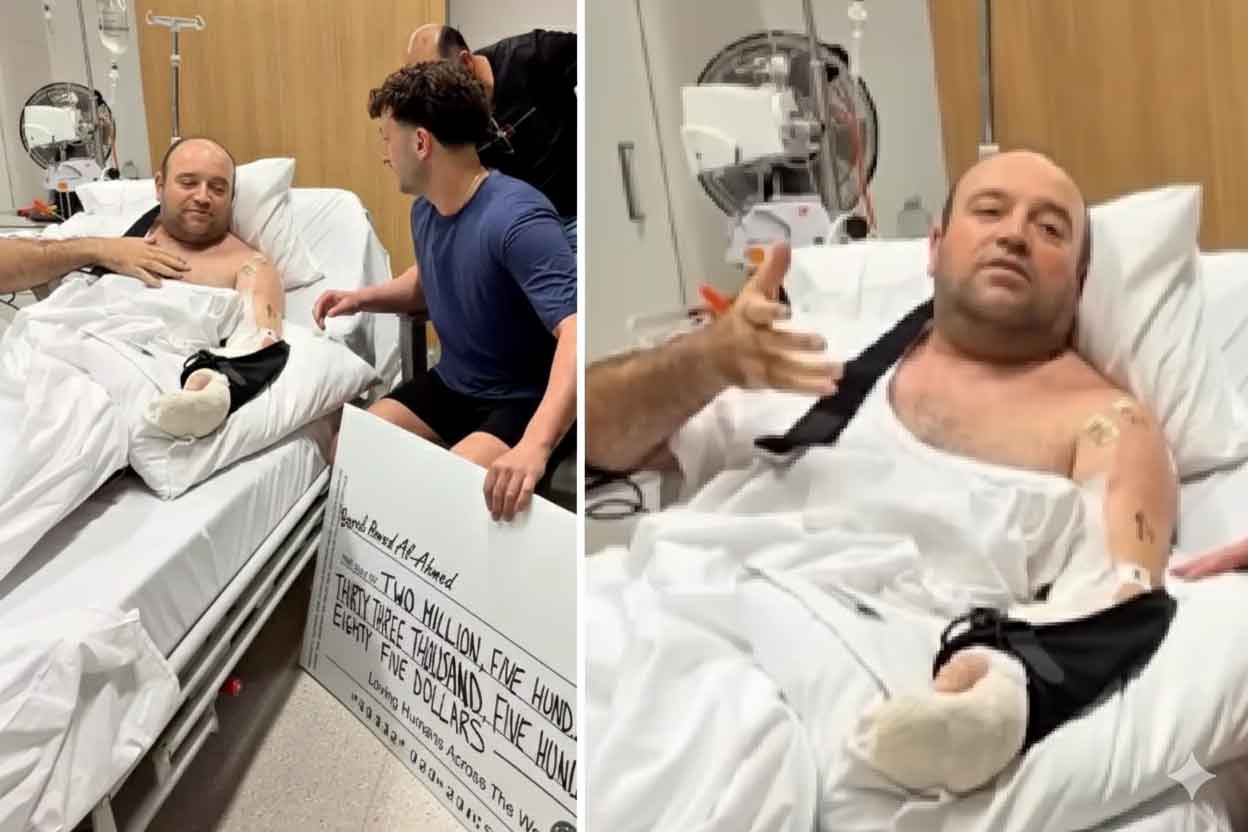 FROM HEROISM TO HOPE: GLOBAL SUPPORT POURS IN FOR BONDI BEACH HERO AHMED AL-AHMED