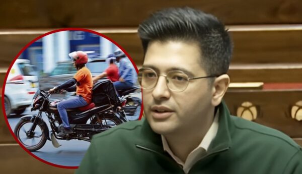 Not robots but families lifelines Raghav Chadha urges ban on 10 minute delivery services Not robots but families lifelines Raghav Chadha urges ban on 10 minute delivery services