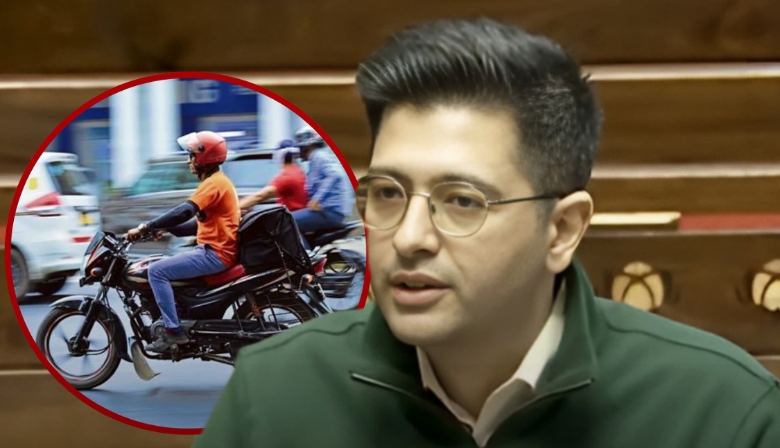 Not robots but families lifelines Raghav Chadha urges ban on 10 minute delivery services