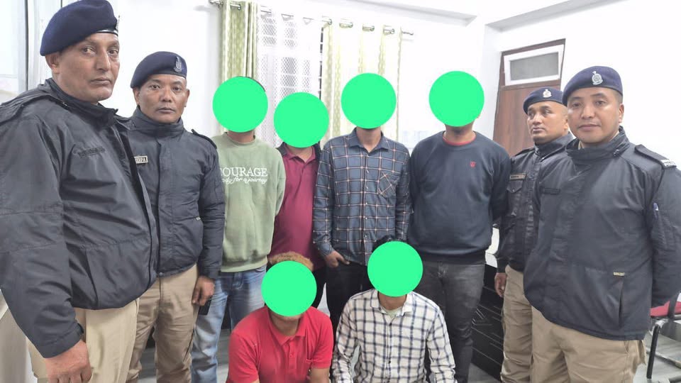 Six Detained in Soreng as Police Intensify Crackdown on Drug Abuse