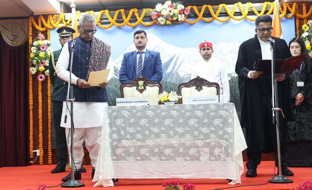 Justice Muhamed Mustaque Sworn In as New Chief Justice of Sikkim High Court