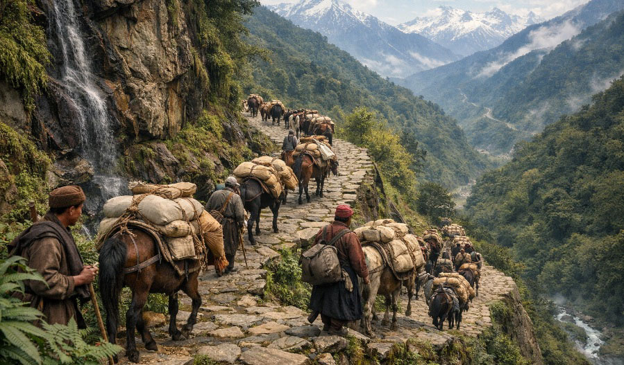 Historic Old Silk Route Revived: Sikkim Unveils Ancient Stone Trek for Tourists