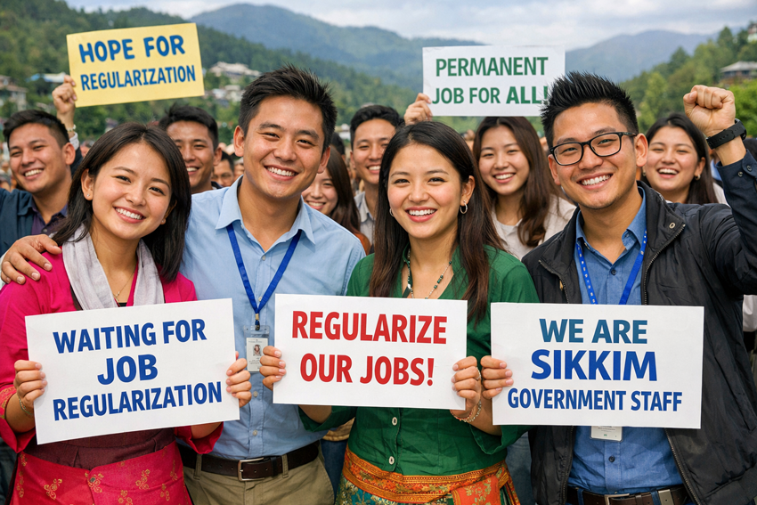 Sikkim Government Sets January 31 Deadline to Fast-Track Regularisation of Temporary Staff