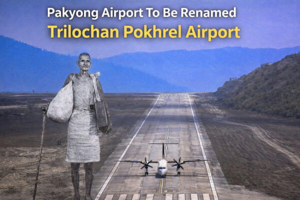 Sikkim To Rename Pakyong Airport to Honor Legendary Freedom Fighter Trilochan Pokhrel Sikkim To Rename Pakyong Airport to Honor Legendary Freedom Fighter Trilochan Pokhrel