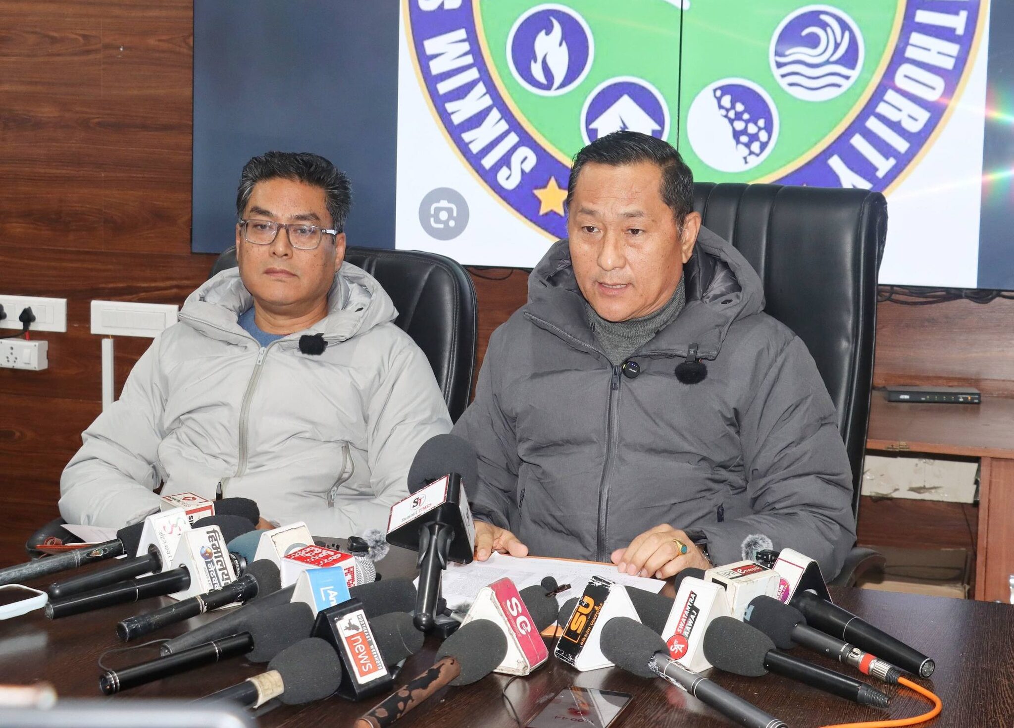 SSDMA Holds Press Conference on Recent Earthquakes