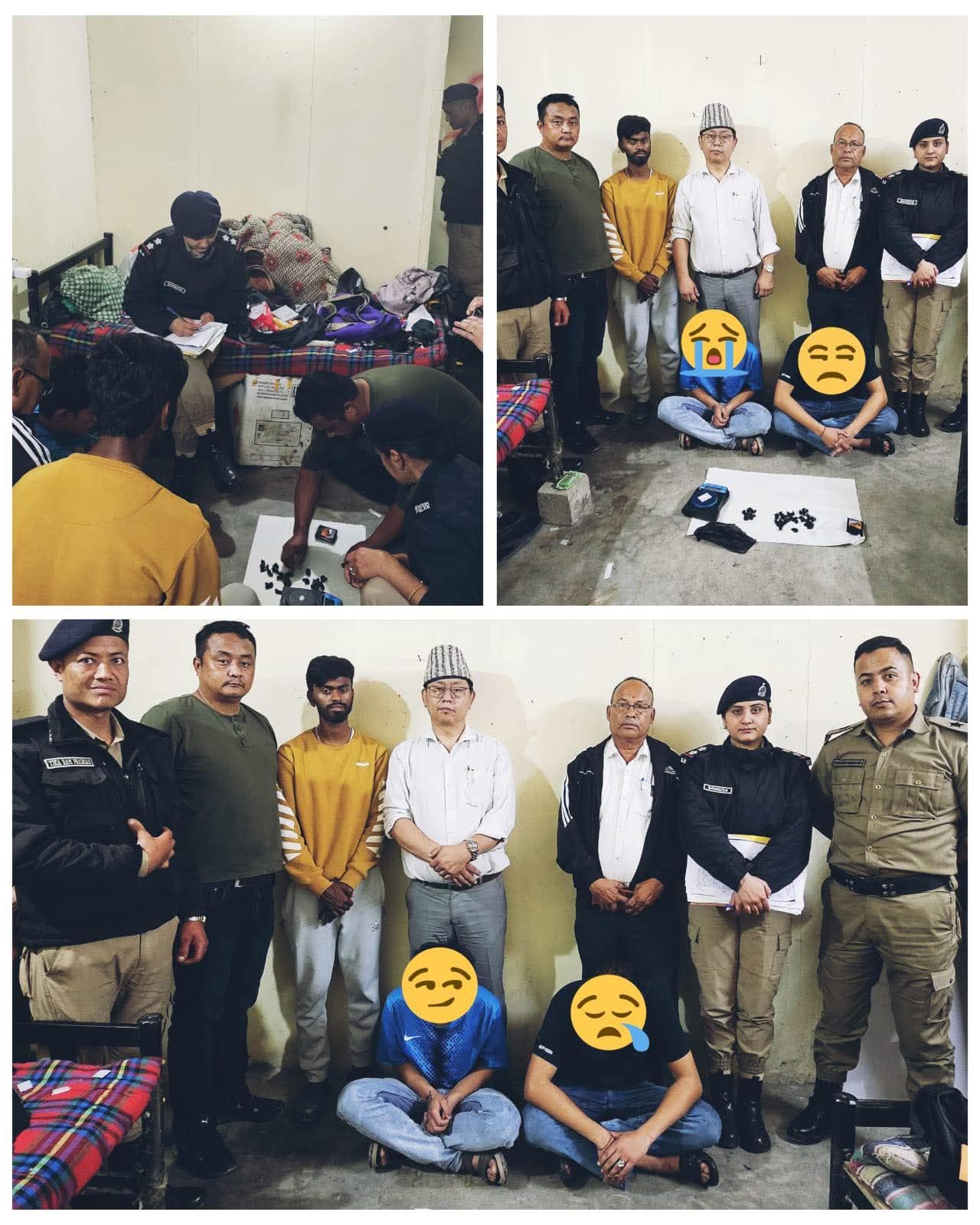 Namchi Police Bust Drug Racket, 31 Grams of Brown Sugar Seized; Two Youths Arrested