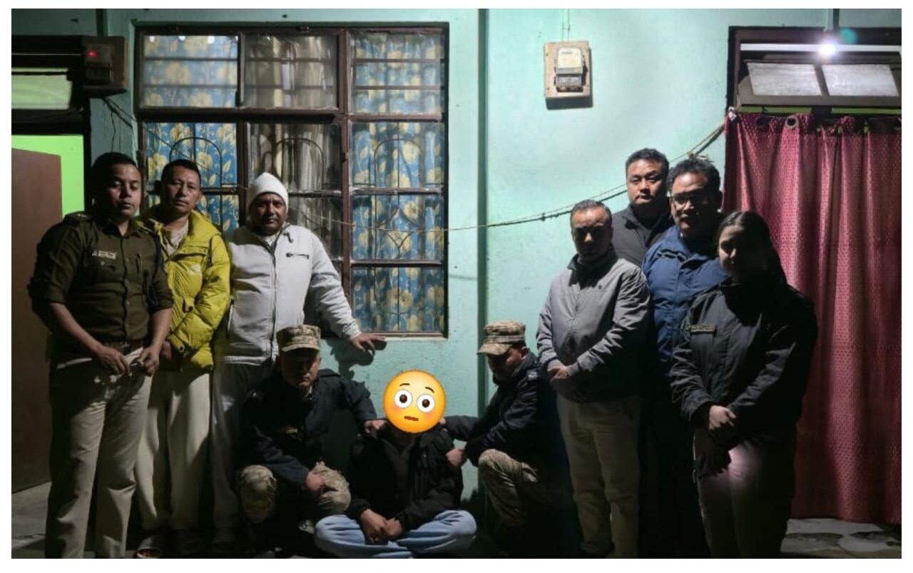 Namchi Police Bust Drug Racket, 18.43 Grams of Brown Sugar Seized; One Arrested