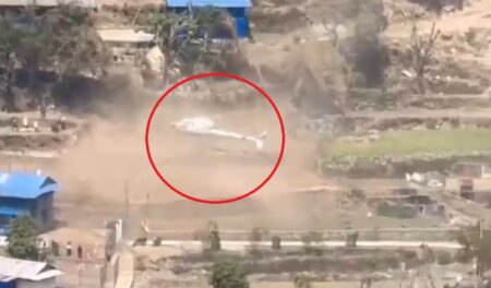 Air Dynasty Helicopter Crash in Nepal’s Khotang: All Passengers Safe, One Injured Air Dynasty Helicopter Crash in Nepal’s Khotang: All Passengers Safe, One Injured