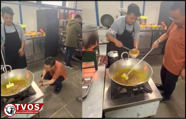 When a Chief Minister Picks Up a Ladle: PS Tamang’s Heartwarming Gesture Wins Hearts