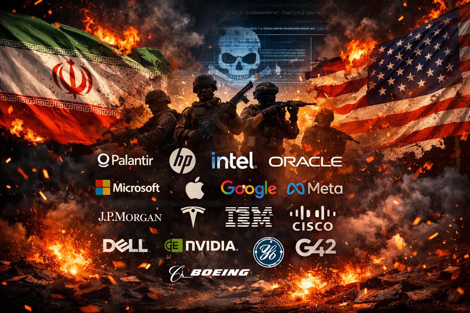 Global Tech Giants on Edge as Iran Issues Direct Threat Amid Escalating War Tensions