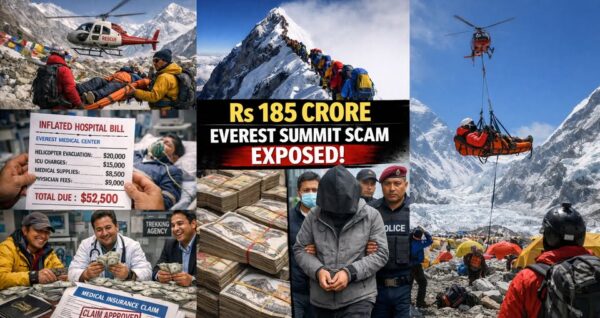 Everest Evacuation Scam Exposed: ₹165 Crore Insurance Fraud Rocks World’s Highest Peak Everest Evacuation Scam Exposed: ₹165 Crore Insurance Fraud Rocks World’s Highest Peak