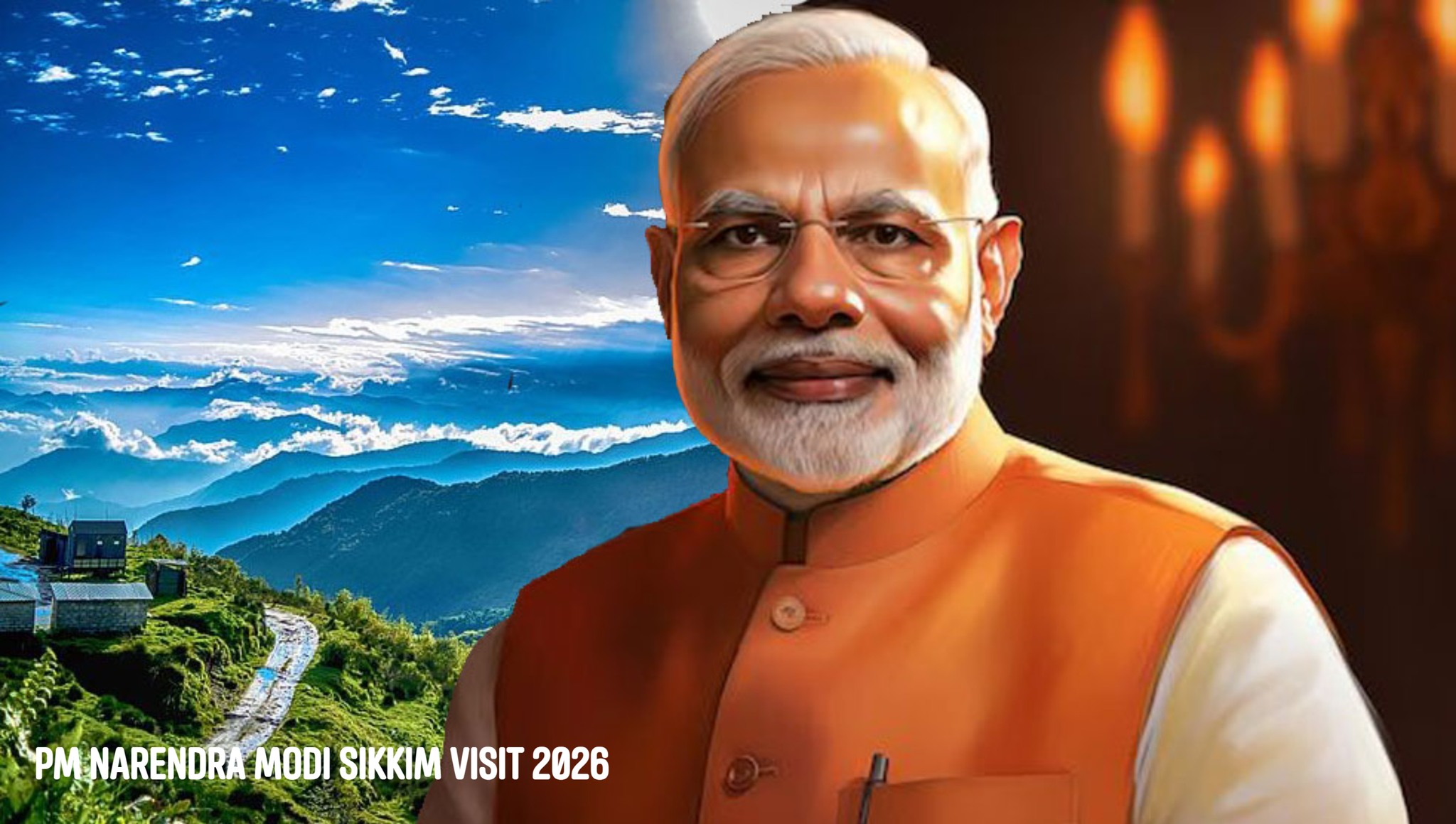 Modi’s Sikkim Visit to Mark 50 Years of Statehood with Mega Projects and Grand Celebrations